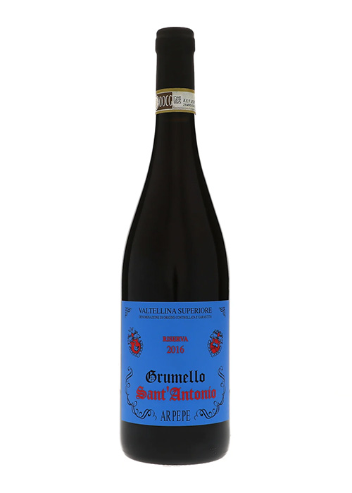 ARPEPE Valtellina Superiore “Grumello” Riserva Sant’Antonio, Valtellina, Italy is one of the seven wonders of the wine world. 