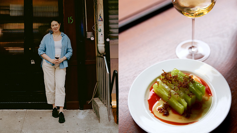 There is a new wave of wine bars in NYC challenging the notion that Asian cuisine should strictly be enjoyed with Riesling, such as Lei in Chinatown.