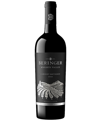 Beringer Vineyards Knights Valley Cabernet Sauvignon 2021 is one of the best California Cabernets sold for under $50. 
