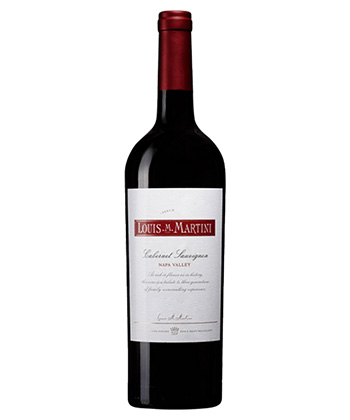 Louis M. Martini Napa Cabernet Sauvignon 2018 is one of the best Cabernet Sauvignons from California for under $50. 