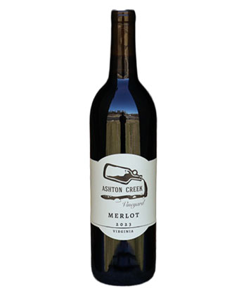 Ashton Creek Vineyard Merlot 2023 is one of the best Merlots for 2025. 