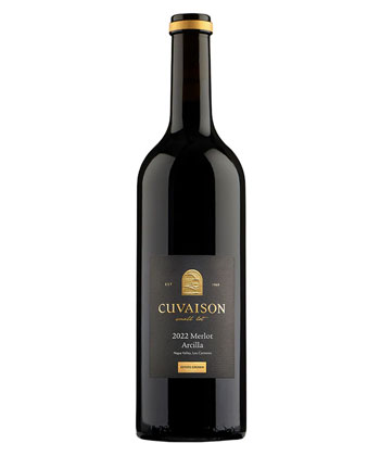 Cuvaison Small Lot Arcilla Merlot 2022 is one of the best Merlots for 2025. 
