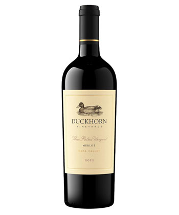 Duckhorn Vineyards Three Palms Vineyard Merlot 2022 is one of the best Merlots for 2025. 
