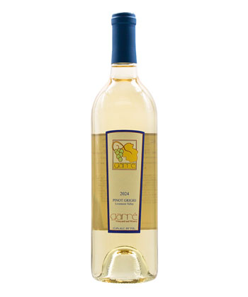 Garré Vineyard & Winery Pinot Grigio 2024 is one of the best Pinot Grigio wines. 
