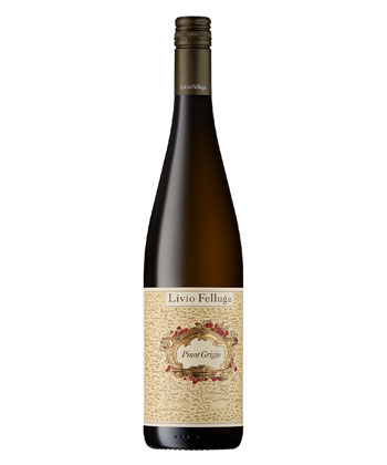 Livio Felluga Pinot Grigio 2023 is one of the best top Pinot Grigios. 