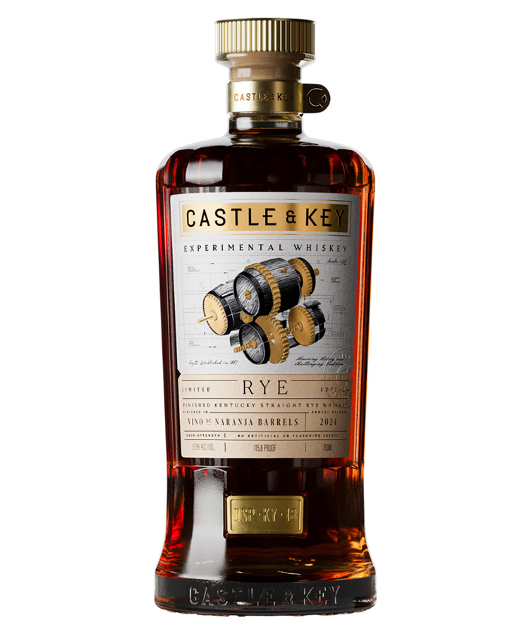 Castle & Key Straight Rye Whiskey VDN Experimental Cask Strength Review