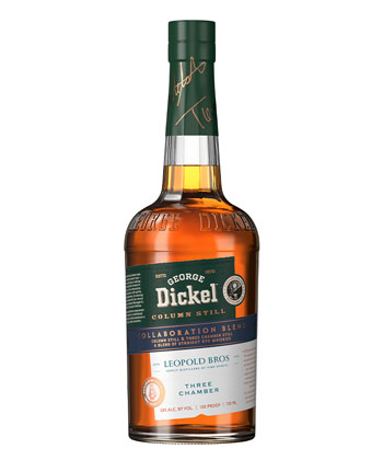 George Dickel x Leopold Bros. Collaboration Blend is one of the best rye whiskey bottles for 2025. 