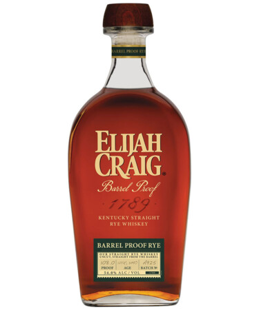 Elijah Craig Adds First Ever Barrel Proof Rye Whiskey to Its Lineup