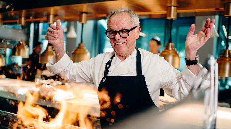Celebrity chef Wolfgang Puck once owned a bustling L.A. brewpub that had all the ingredients for success, but closed just a short time later.