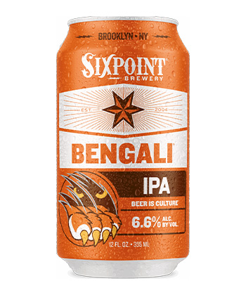 Sixpoint Brewery Bengali is one of the most iconic NYC IPAs. Check out how it stacks up against its cohorts here. 