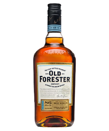 Old Forester 86 Proof is one of the best bourbons for beginners, according to bartenders. 