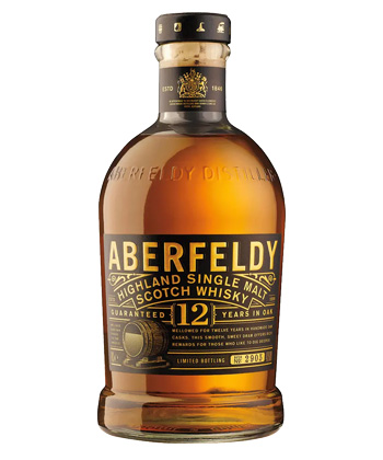 Aberfeldy 12 is one of the best bang for your buck Scotches, according to bartenders. 