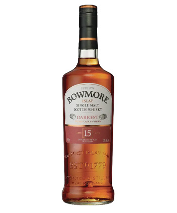 Bowmore 15 is one of the best bang for your buck Scotches, according to bartenders. 