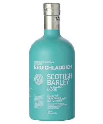 Bruichladdich the Clasic Laddie is one of the best bang for your buck Scotches, according to bartenders. 