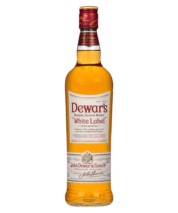 Dewar's is one of the best bang for your buck Scotches, according to bartenders. 