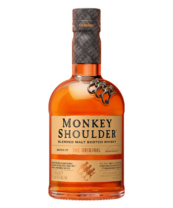 Monkey Shoulder is one of the best bang for your buck Scotches, according to bartenders. 