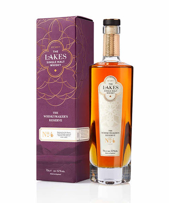 The Lakes Whiskymaker’s Reserve No. 4 from England is one of the most important world whiskies from the last 25 years. 