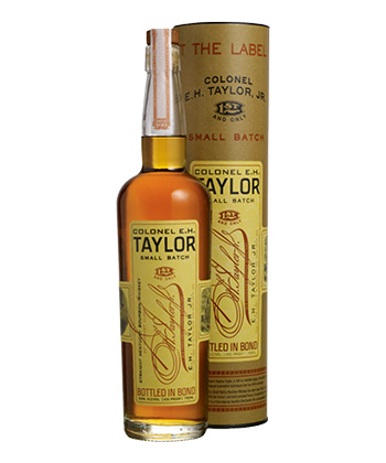 E.H. Taylor Jr. Small Batch Bottled In Bond Bourbon (2011) is one of the most important American whiskeys of the 21st century.