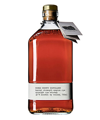 Kings County Empire Rye (2015) is one of the most important American whiskeys of the 21st century.