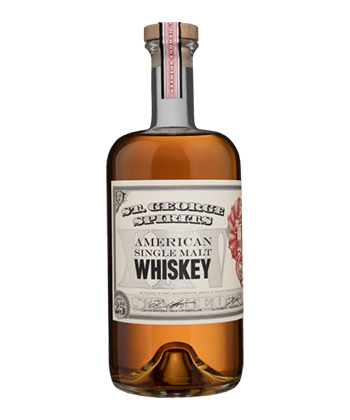 St. George Single Malt Whiskey Lot 1 (2000) is one of the most important American whiskies of the 21st century.