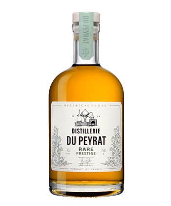 Distillerie du Peyrat Rare Prestige Organic Cognac is one of the best Cognac brands. 