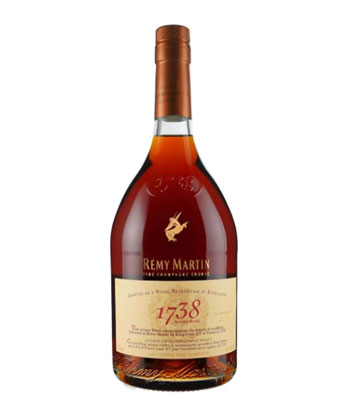 Rémy Martin 1738 is one of the best Cognac brands. 