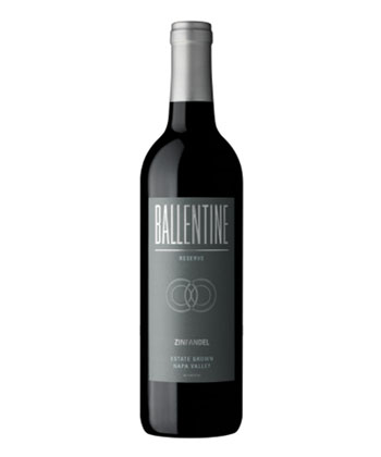 Ballentine Vineyards Reserve Zinfandel 2022 is one of the best Zinfandels for 2025. 