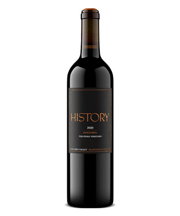 History Wine The Pines Vineyard Zinfandel 2020 i one of the best Zinfandels for 2025. 
