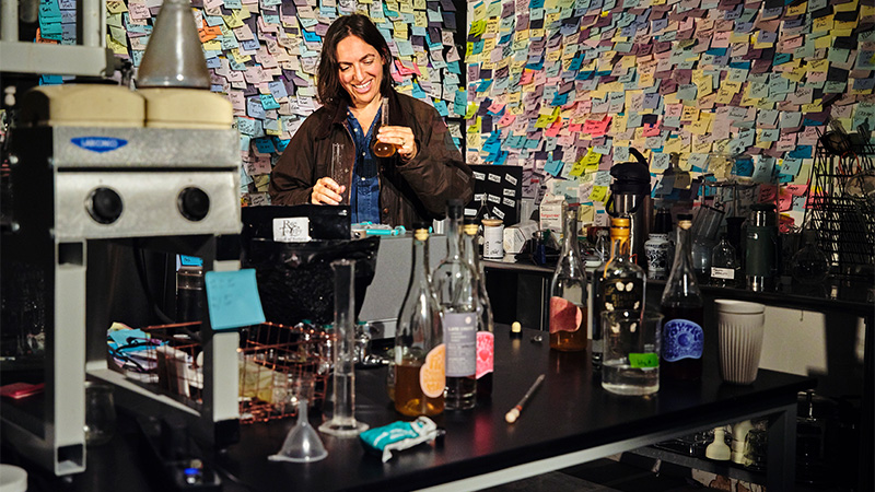 Since co-founding Matchbook Distilling in 2016, Leslie Merinoff Kwasnieski and her team have made spirits that have never been made before.