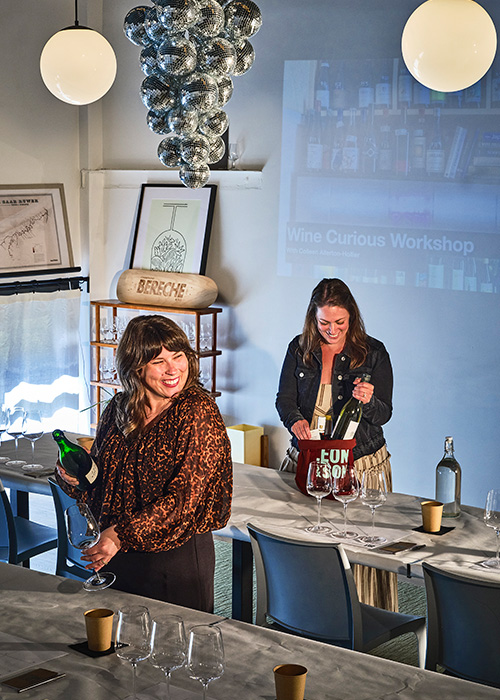 In a decade, Brooklyn's Leon & Son has transformed from a small retail space to a center of wine education for pros and novices alike.