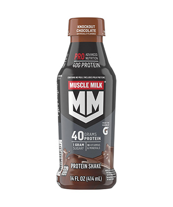 Muscle Milk Knockout Chocolate is one of the most popular protein shakes. Check out how it ranks among its competition here. 