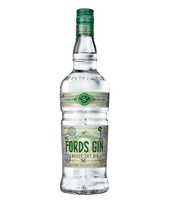 Fords Gin is one of the best gins for beginners, according to bartenders.
