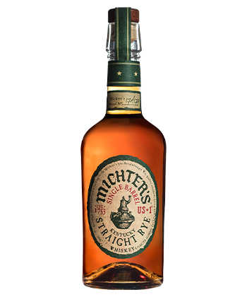 Michter's Rye is one of the best rye whiskies for beginners. 