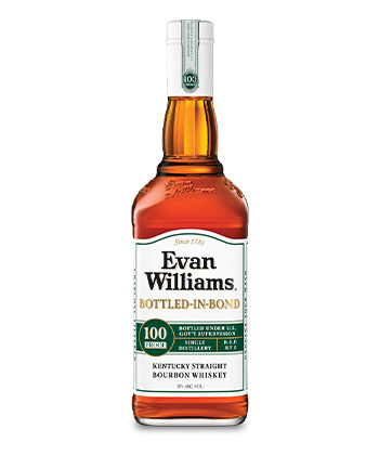 Evan Williams Bottled-in-Bond is one of the best budget bourbons.