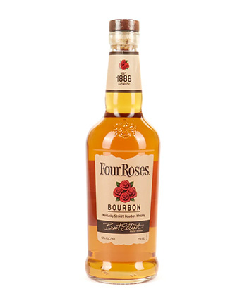 Four Roses Yellow Label is one of the best cheap bourbons, according to bartenders.