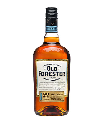 Old Forester 86 Proof is one of the best inexpensive bourbons.