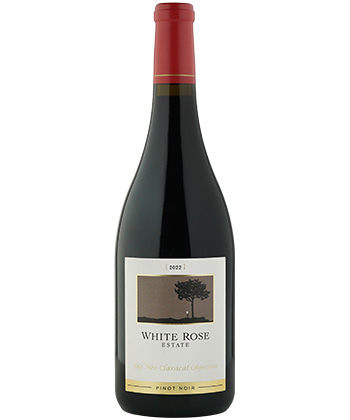 White Rose Estate ‘The Neo-Classical Objective’ Pinot Noir 2022 is one of the best wines for 2025. 