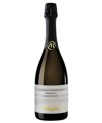 Le Rughe Prosecco Valdobbiadene NV is one of the best Proseccos for 2025.