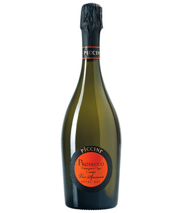 Piccini Prosecco Extra Dry NV is one of the best Proseccos for 2025.