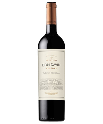 El Esteco Don David Cabernet Sauvignon Reserve 2023 is one of the best Cabernet Sauvignons from Argentina.