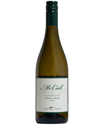 McCall Wines Sauvignon Blanc ‘Cuvée Nicola’ 2024 is one of the best white wines from Long Island. 