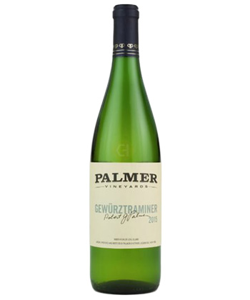 Palmer Vineyards Gewürztraminer 2022 is one of the best white wines from Long Island. 