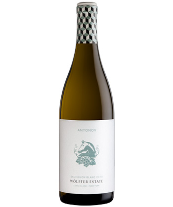 Wölffer Estate ‘Antonov’ Sauvignon Blanc 2022 is one of the best white wines from Long Island. 