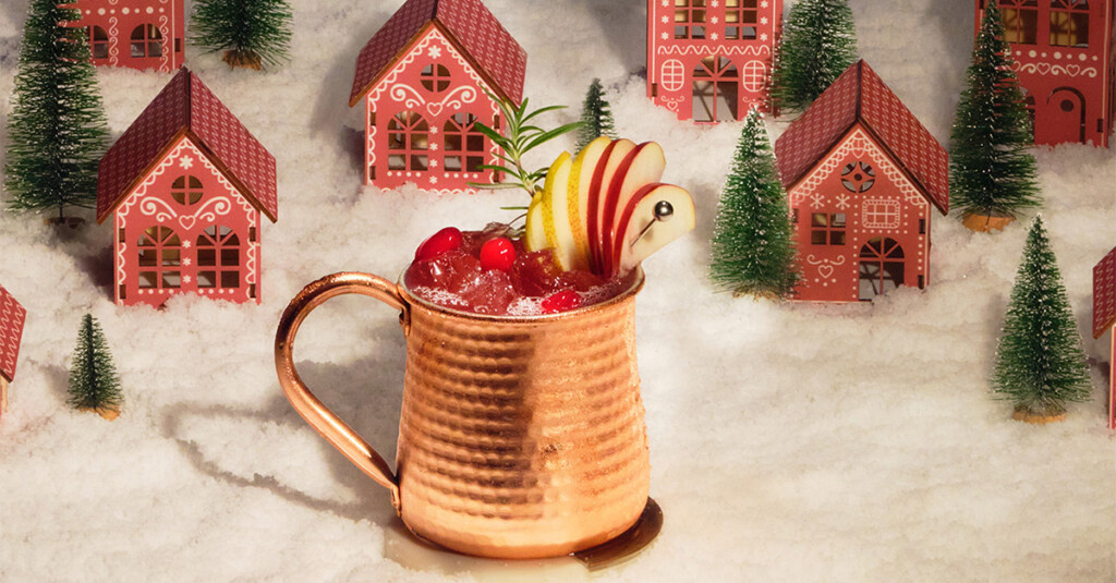 New Amsterdam Cranberry Cider Punch