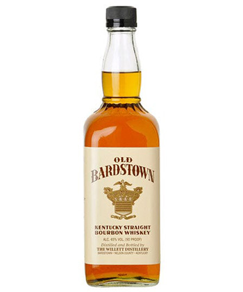 Old Bardstown 90 Proof Straight Bourbon is one of the best bang for your buck bourbons, according to bartenders. 