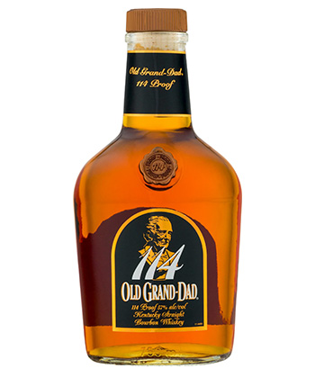 Old Grand-Dad 114 is one of the best bang for your buck bourbons, according to bartenders. 