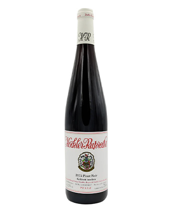 Koehler-Ruprecht Pinot Noir Kabinett Trocken 2022 is one of the best bang for your buck Pinot Noirs, according to sommeliers. 