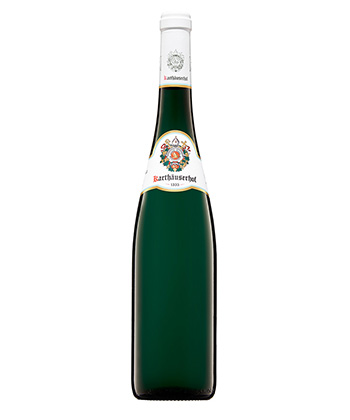 Karthäuserhof Schieferkristall Riesling 2021 is one of the best wines under $50 to gift this holiday. 