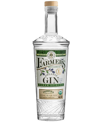 Farmer’s Botanical Small Batch Organic Gin is one of the best gins for 2025. 