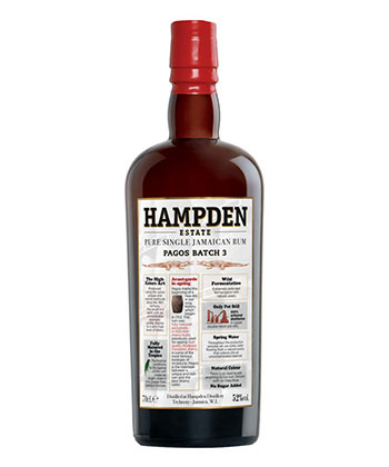 Hampden Estate Pagos Jamaican Rum Batch 3 is one of the best spirits for 2025. 